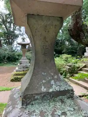 諏訪神社の塔