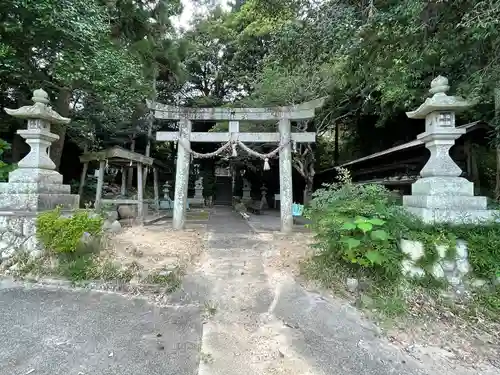 石積神社の鳥居