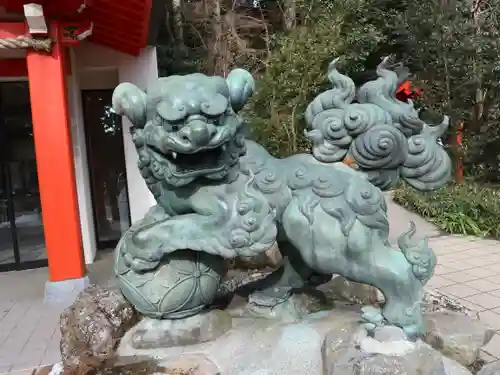 箱根神社の狛犬