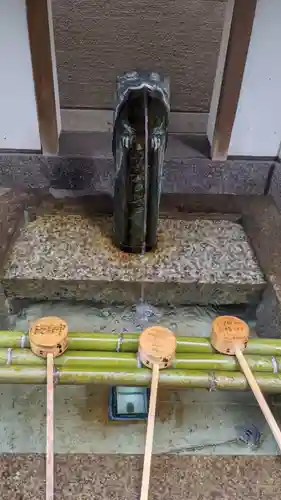 櫻天神社の手水舎
