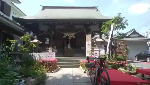 江北氷川神社の本殿・本堂