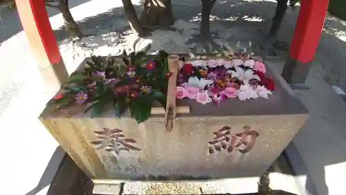 元郷氷川神社の手水