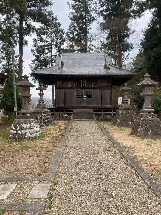 御嶽神社の本殿・本堂