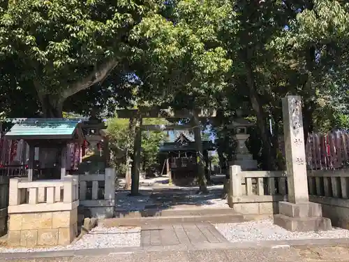 山神社の鳥居