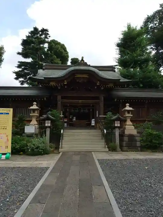 鳩ヶ谷氷川神社の本殿・本堂