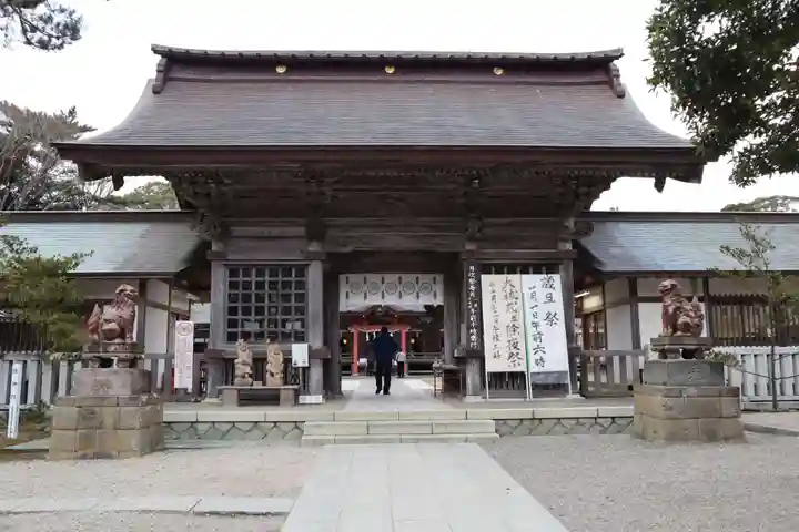 大洗磯前神社の山門・神門
