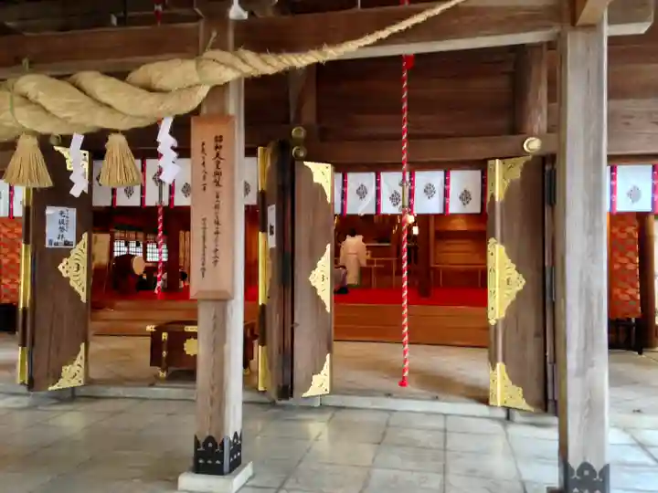 富山縣護國神社の本殿・本堂