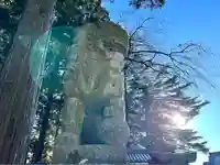 山家神社の狛犬