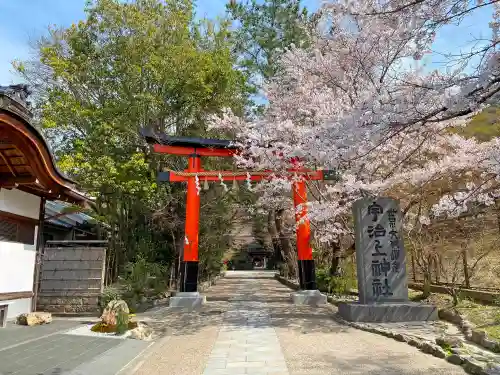 宇治上神社の鳥居