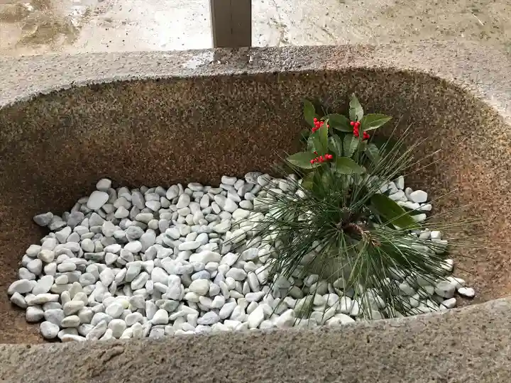 今村宮の手水舎