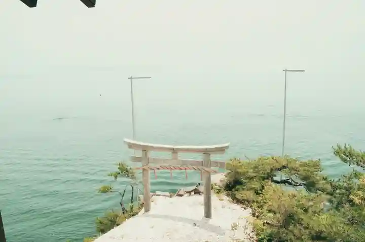 竹生島神社(都久夫須麻神社)の景色