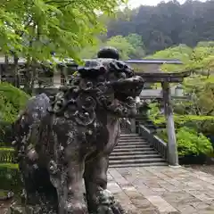 古峯神社の狛犬