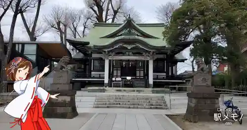 亀有香取神社の本殿・本堂