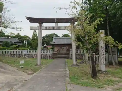 阿久比神社の鳥居