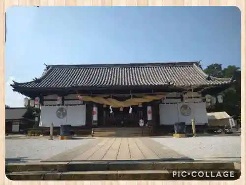 阿智神社の本殿