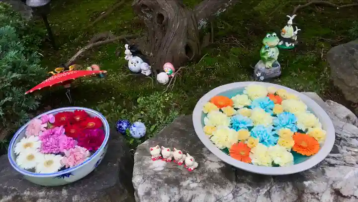 法輪寺の手水舎