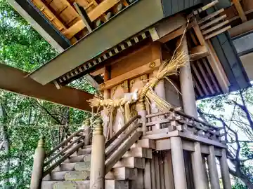 大矢知神社の本殿・本堂