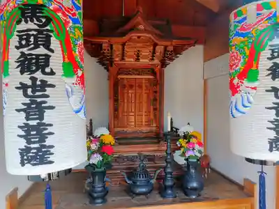 馬頭観音堂の本殿・本堂