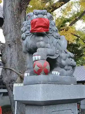 豊平神社の狛犬