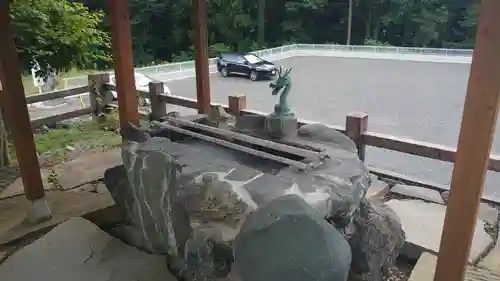 武尊山神宮(大本山武尊教両部)の手水舎