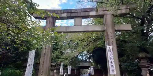 上野東照宮の鳥居