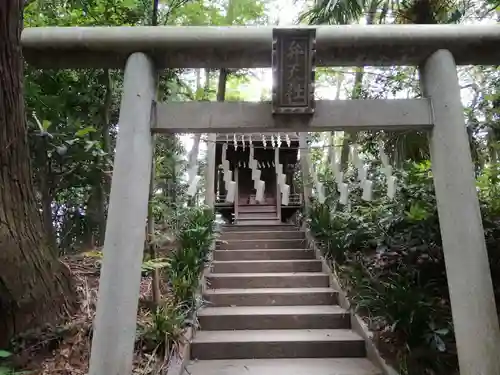 春日部八幡神社の鳥居