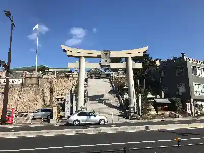 亀山八幡宮の鳥居