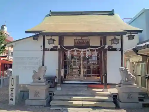 産土神社の本殿