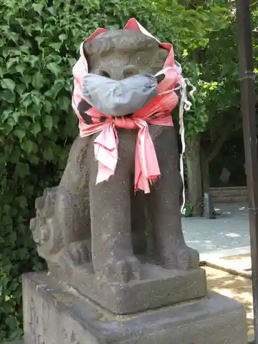 小動神社の狛犬