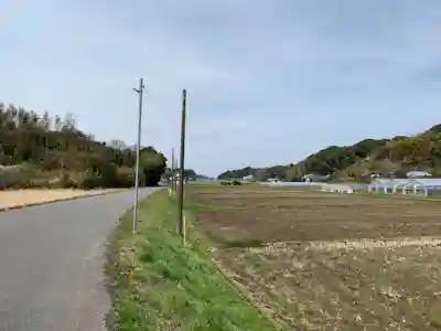 龍岳神社の周辺