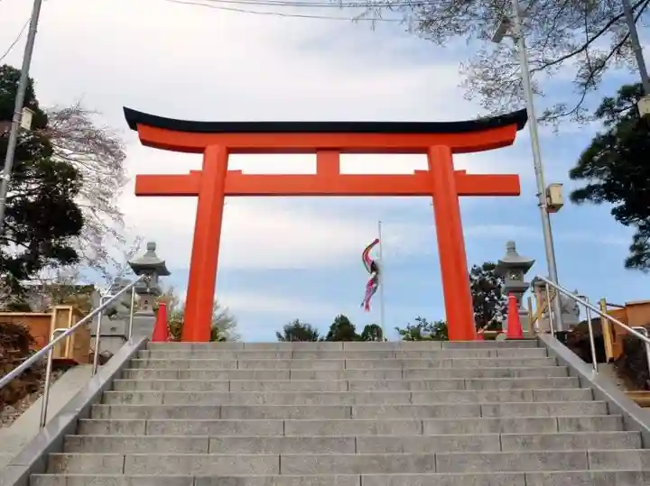 湯倉神社の鳥居