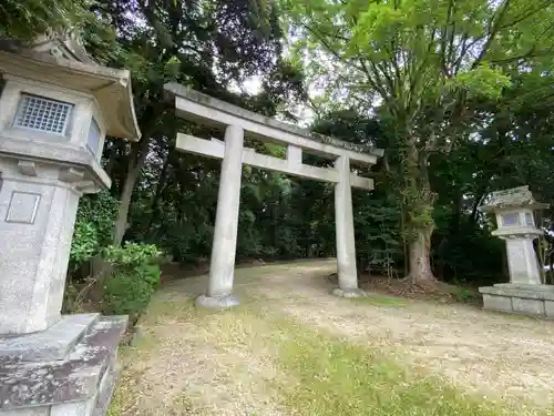 奈良縣護國神社の鳥居