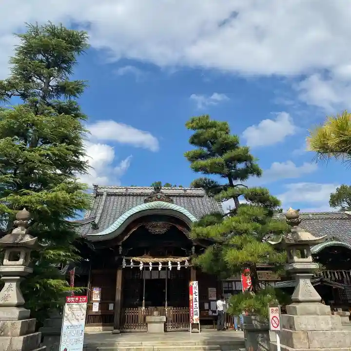 大垣八幡神社の本殿・本堂