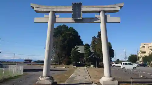 生品神社の鳥居