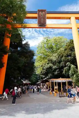 川越氷川神社の鳥居