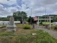 湯内神社(大熊神社)の鳥居