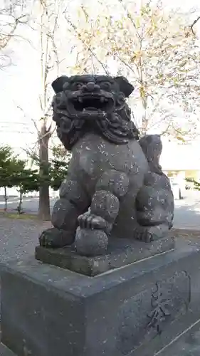 中の島神社の狛犬