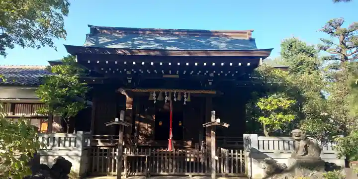 白幡天神社の本殿・本堂