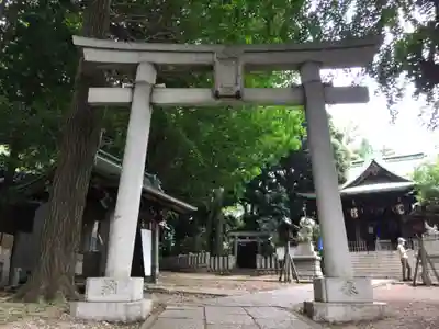 八幡神社の鳥居