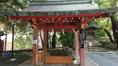 金王八幡宮の手水舎