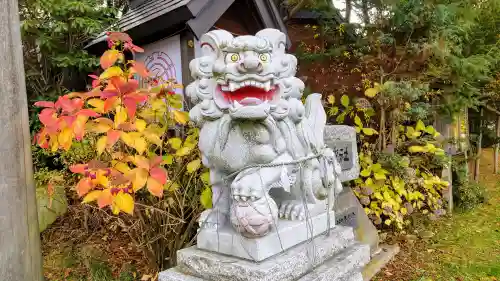 森三吉神社の狛犬