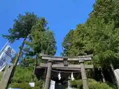 菱野健功神社の鳥居