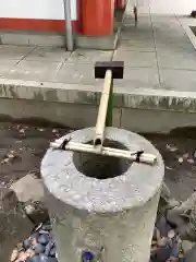 泥江縣神社の手水