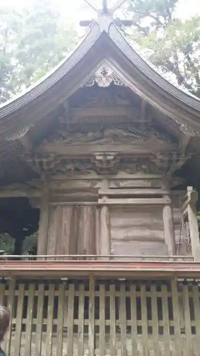 槵觸神社の本殿・本堂