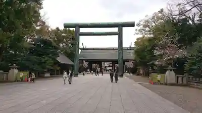 靖國神社の鳥居
