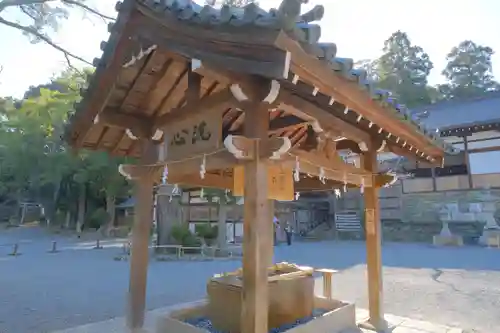 伊太祁曽神社の手水舎