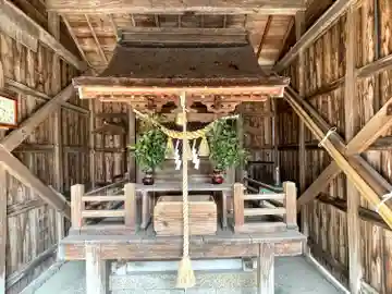 松井神社の本殿・本堂