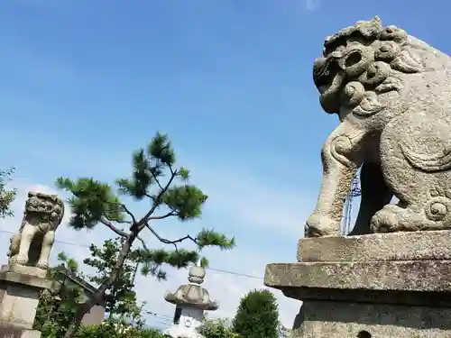 天王山神社の狛犬