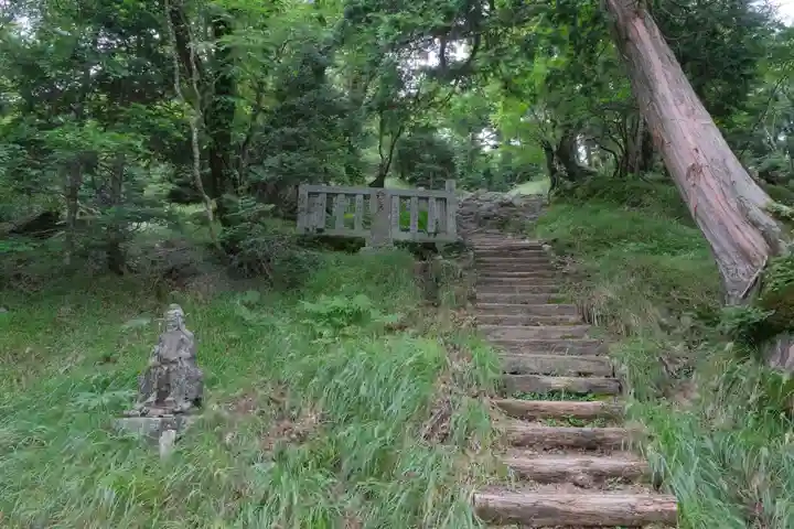 大峯山寺の自然