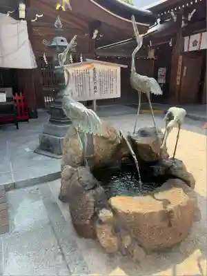櫛田神社の手水舎